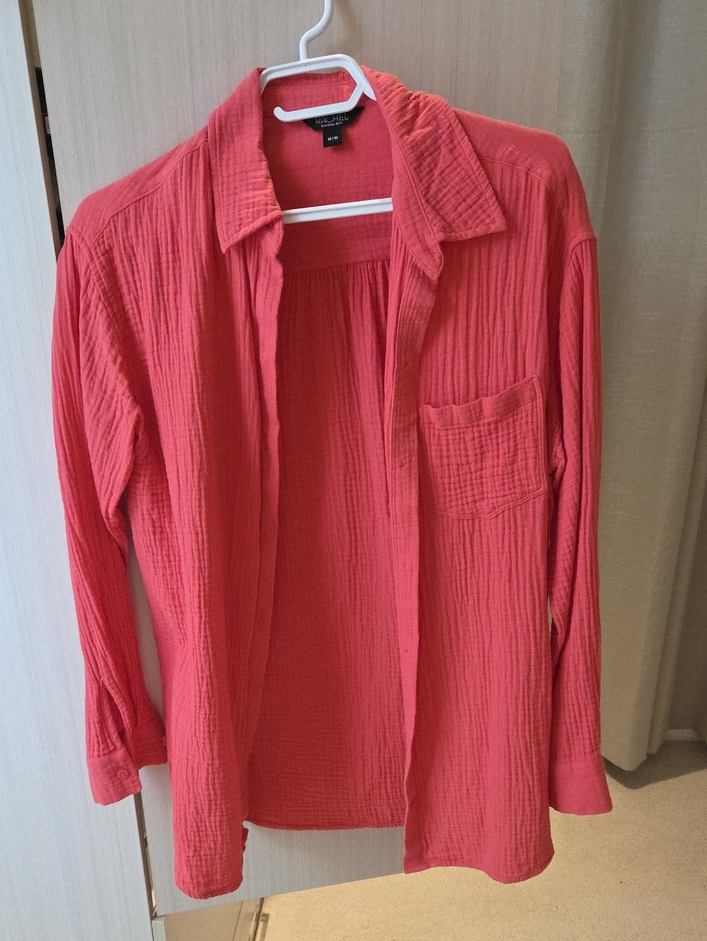 Cotton Gauze Button Shirt